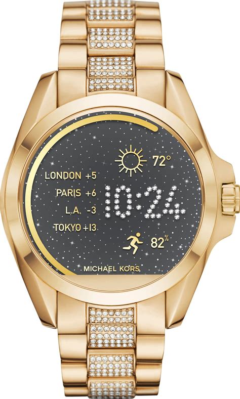 michael kors smart watch bradshaw|michael kors smartwatch watch faces.